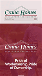 Mobile Screenshot of cranahomes.com